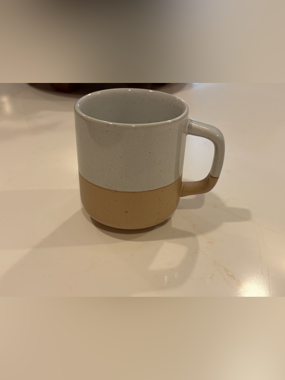 Hearth & Hand Two-Tone Ceramic Mug - set of 4